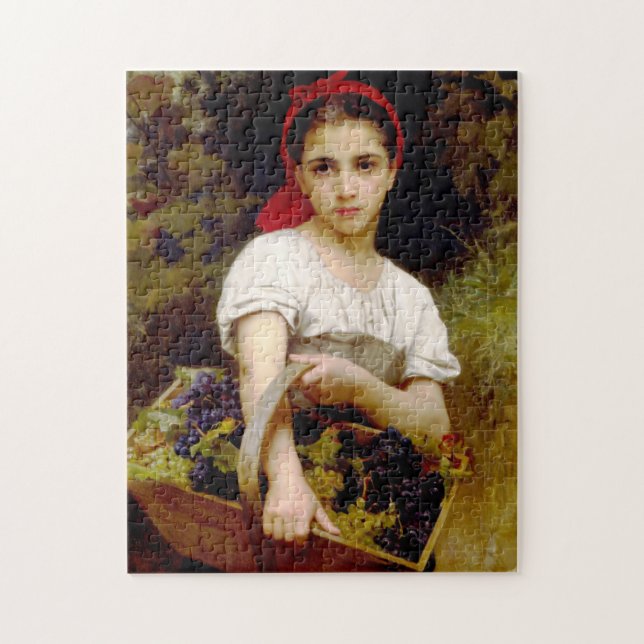 Puzzle de moissonneuse de Bouguereau (Vertical)
