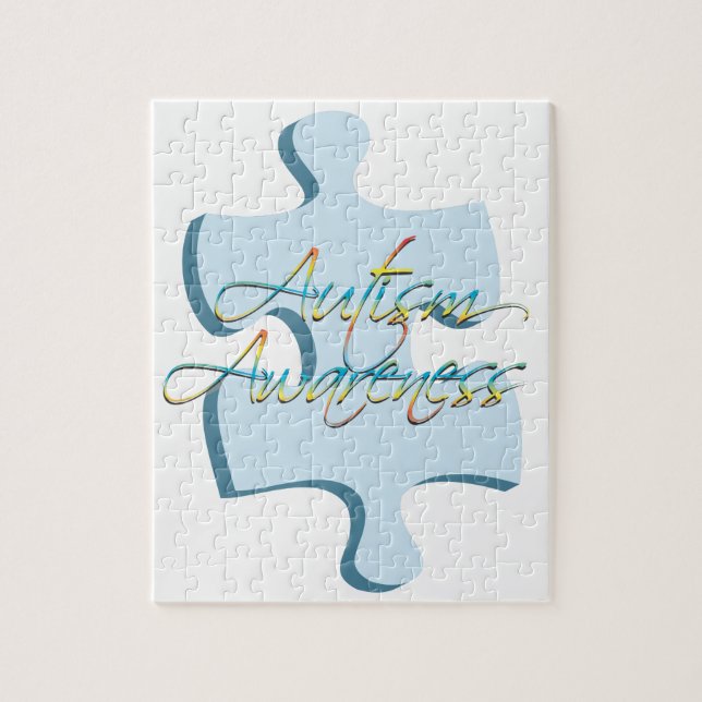 Puzzle de morceau de puzzle de sensibilisation sur (Vertical)