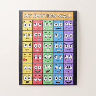Puzzle de mur d'émotion