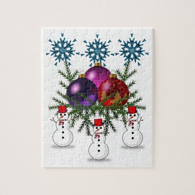 Puzzle de Noël (Vertical)
