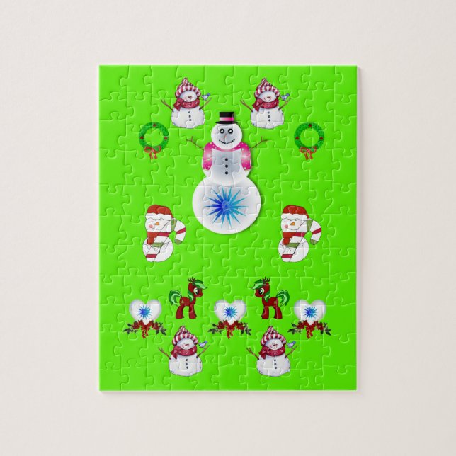 Puzzle de Noël (Vertical)