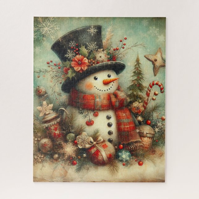 Puzzle de Noël classique (Vertical)