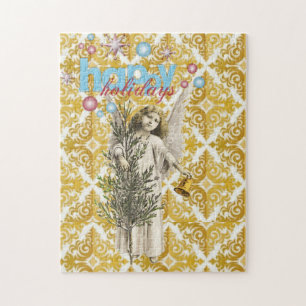 Puzzle de Noël Joyeux Noël Angel