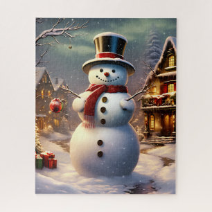 Puzzle de Noël Snowman