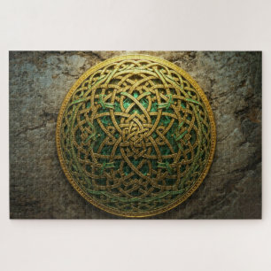 Puzzle de nœud celtique mandala