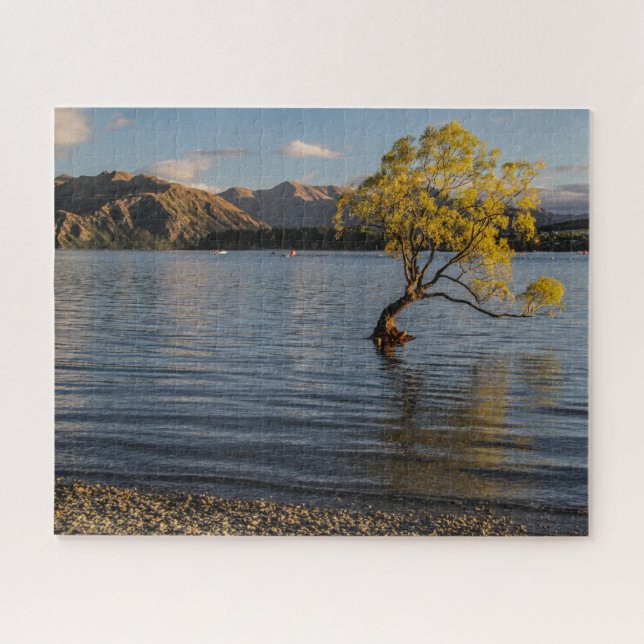 Puzzle de Nouvelle-Zélande - Arbre du lac Wanaka (Horizontal)