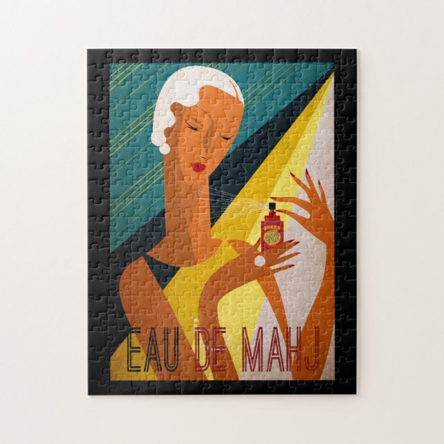 Puzzle de parfum de diva d'heure-milliampère Jongg (Vertical)