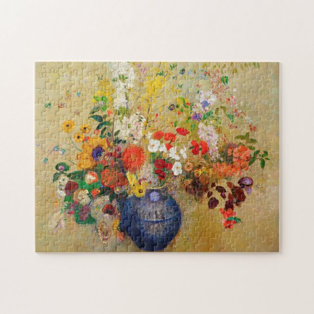 Puzzle de peinture à fleurs Vintages (Horizontal)