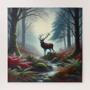 Puzzle de peinture à l'huile de porc