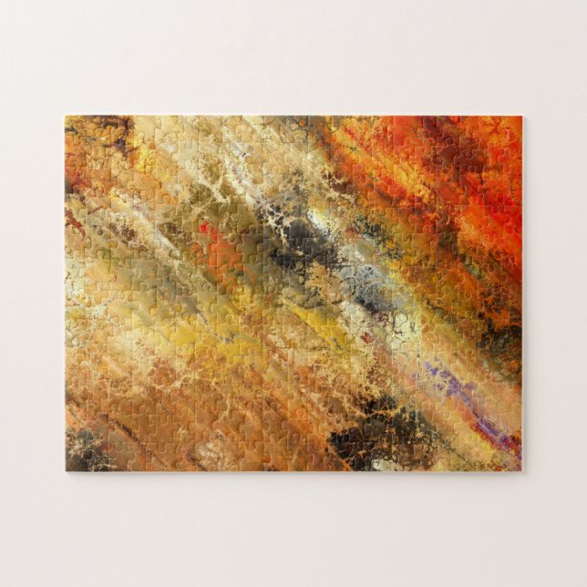 Puzzle de peinture Abstraite (Horizontal)