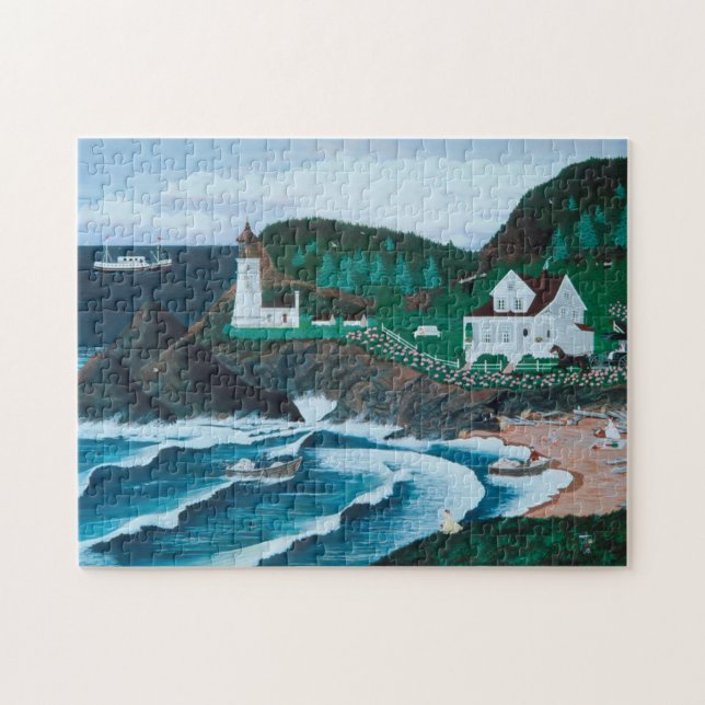 Puzzle de phare de Heceta (Horizontal)