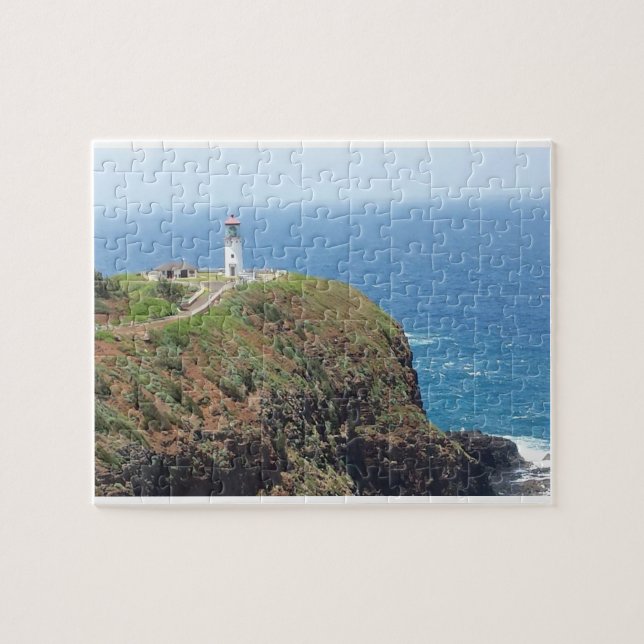 Puzzle de phare de point de Kilauea (Horizontal)
