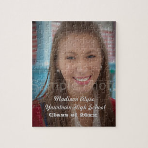 Puzzle de photo de remise de diplôme personnalisé