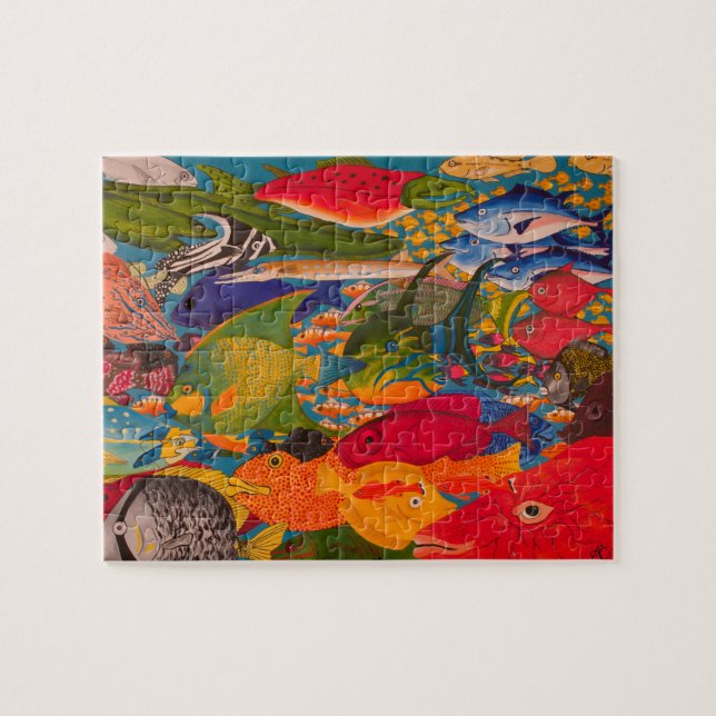 Puzzle de poissons (Horizontal)
