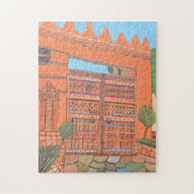 Puzzle de porte arabe (Vertical)