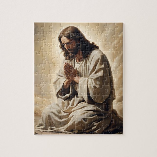 Puzzle de prière de Jésus (Vertical)
