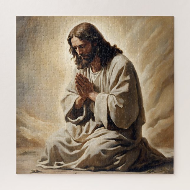 Puzzle de prière de Jésus (Vertical)