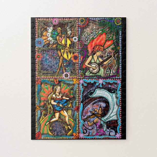 Puzzle de quatre saisons (Vertical)