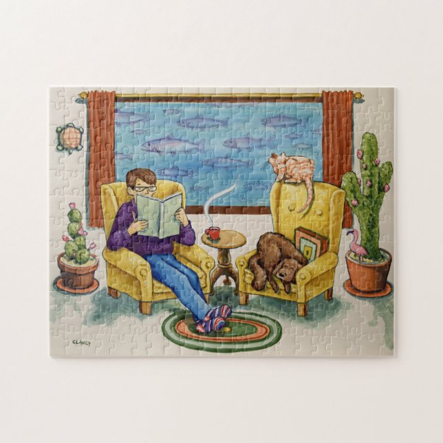 Puzzle de Rainy Day (Horizontal)