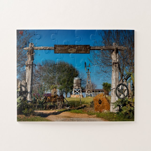 Puzzle de ranch texan (Horizontal)