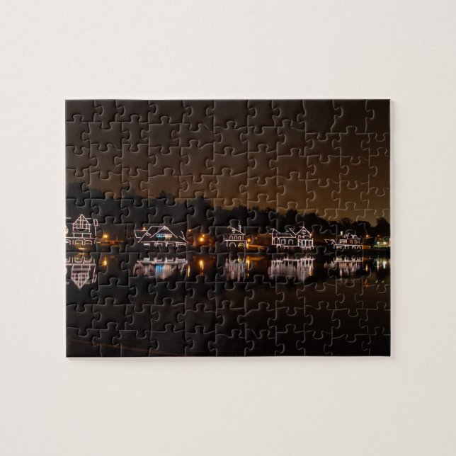 Puzzle de rangée de Boathouse (Horizontal)