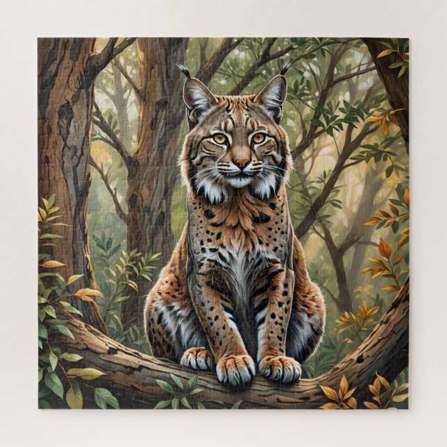 Puzzle de réalisme Bobcat (Vertical)