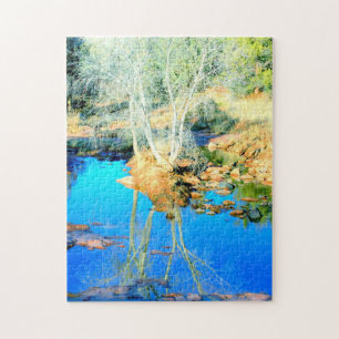 puzzle de réflexion d'eau