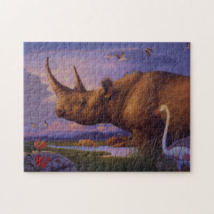 Puzzle de rhinocéros