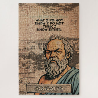 Puzzle de sagesse Socrates - Un cadeau parfait pou