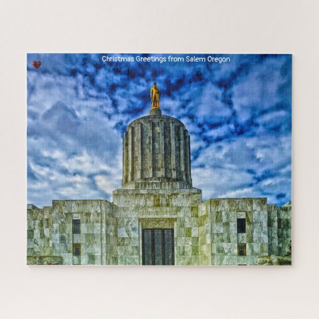 Puzzle de Salem Oregon (Horizontal)