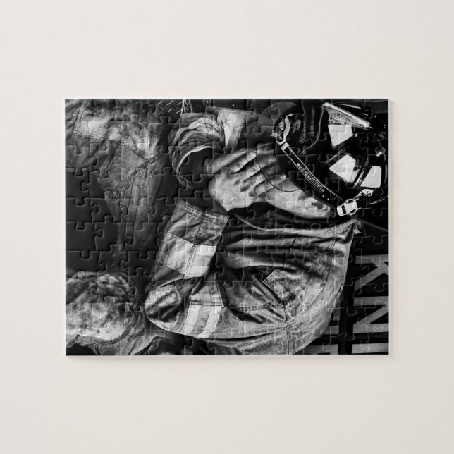 Puzzle de sapeur-pompier (Horizontal)