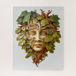Puzzle de sculpture de forêt