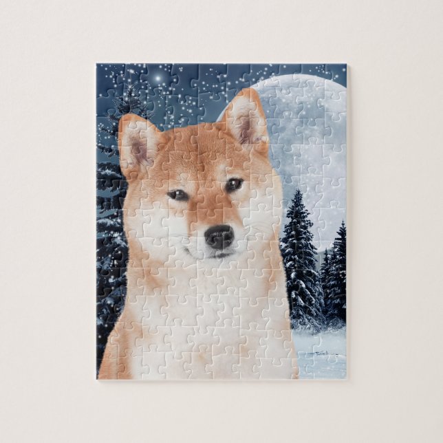 Puzzle de Shiba Inu (Vertical)