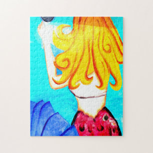 puzzle de sirène blonde