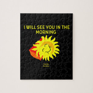 Puzzle de soleil de bonne nuit 20,3 cm x 25,4 cm
