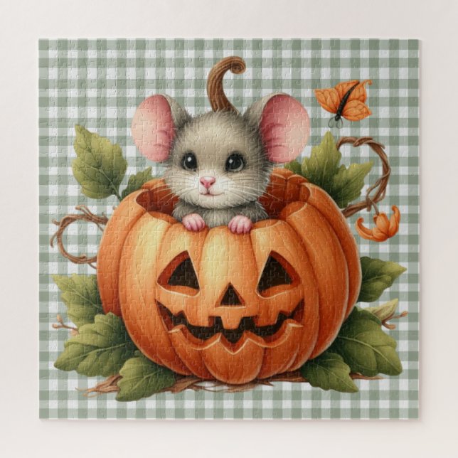 Puzzle de souris d'Halloween (Vertical)