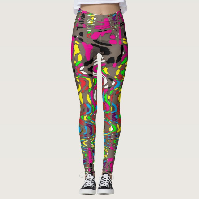 Puzzle De Stroke Leggings (Vorderseite)
