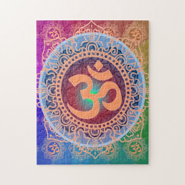 Puzzle de symbole OM (Vertical)