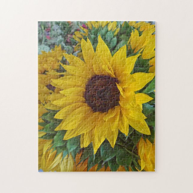 Puzzle de tournesol (Vertical)