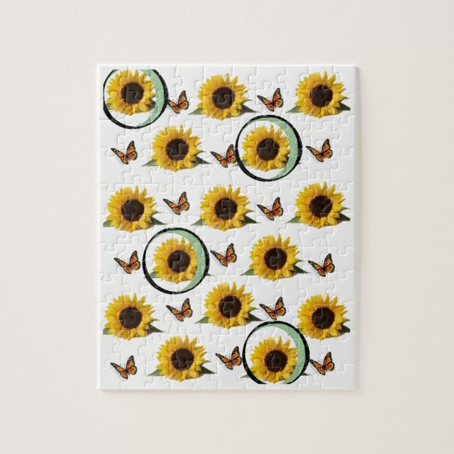Puzzle de tournesol (Vertical)