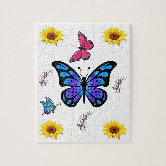 Puzzle de tournesol (Vertical)