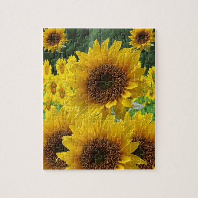 Puzzle de tournesol (Vertical)