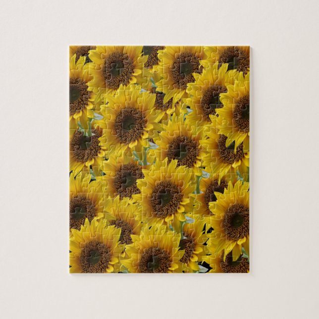 Puzzle de tournesol (Vertical)