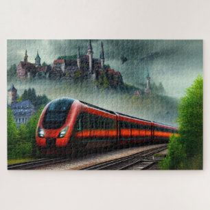 Puzzle de train