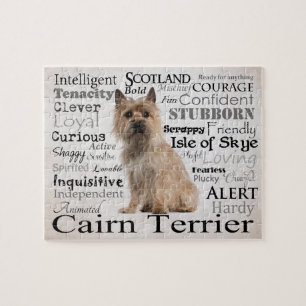 Puzzle de traits de Terrier de cairn