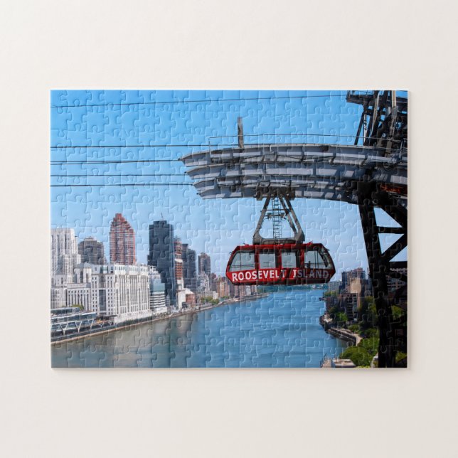 Puzzle de tram d'île de Roosevelt (Horizontal)