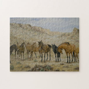 Puzzle de troupeau de cheval