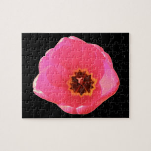 Puzzle de tulipe rose