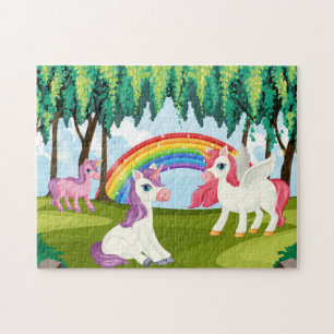 Puzzle de unicorn à assembler
