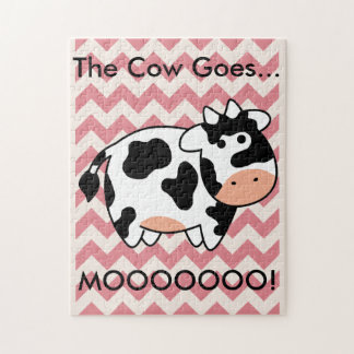 Puzzle de vache à Chevron